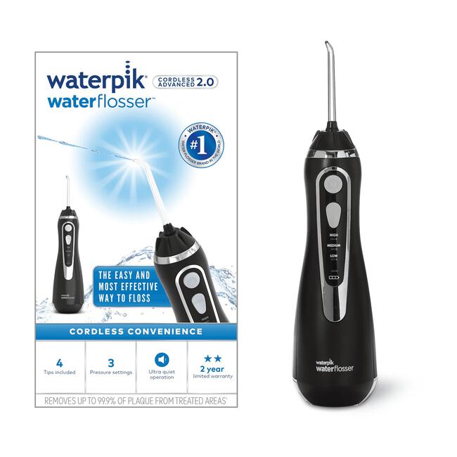 Waterpik Cordless Advanced Waterflosser Zwart - WP-582EU