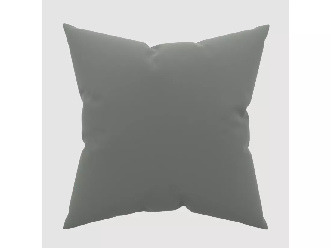 Taie d'oreiller unie 63x63 cm ZZZ kaki