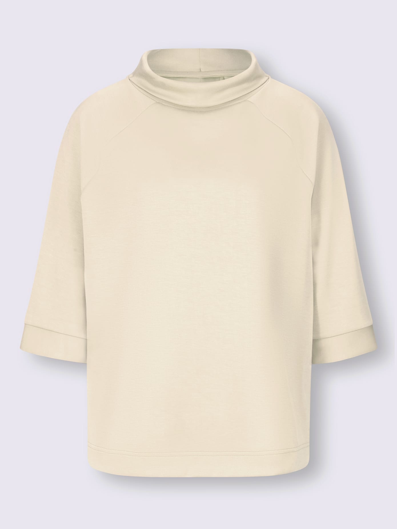 Sweat-shirt mélange de modal doux