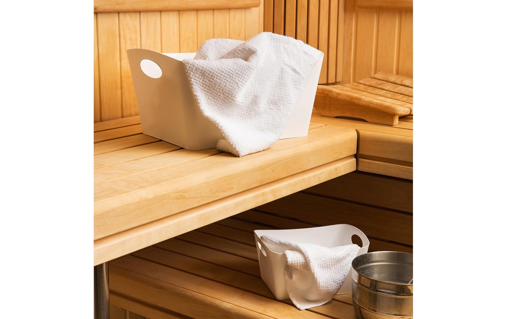 Aufbewahrungskorb Boxxx L, Weiss, 15 lAufbewahrungsbox
