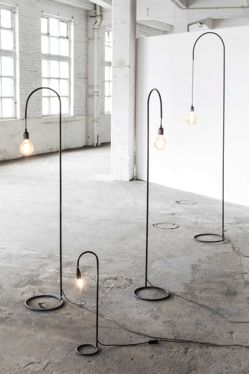 Serax Metal sculptures by Antonino Sciortino Circle vloerlamp large