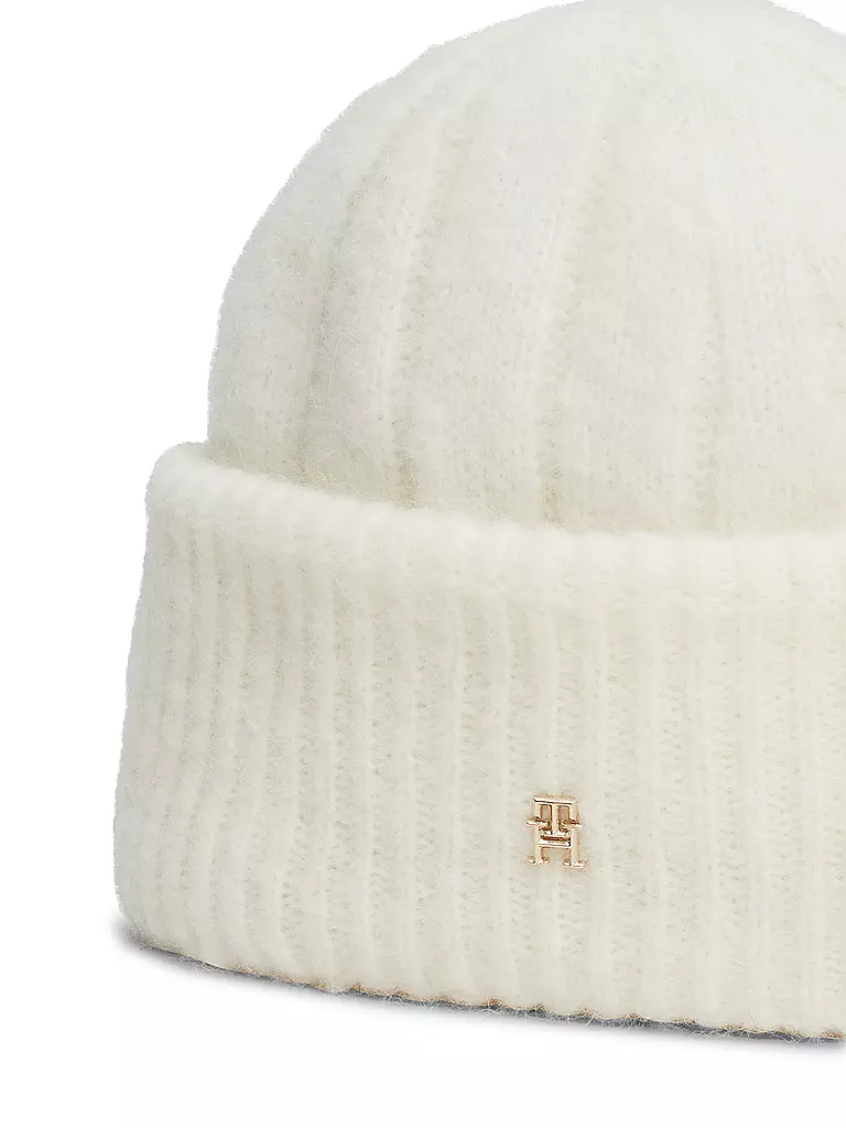 TOMMY HILFIGER Mütze - Haube creme