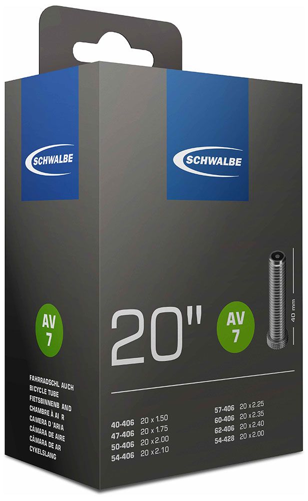 Schwalbe AV 7 Schlauch für 20