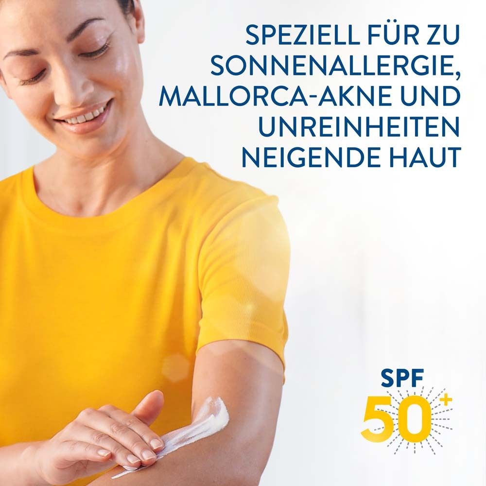 CETAPHIL SUN Sensitive Gel-Creme SPF 50+ Extra-leichter, fettfreier Sonnenschutz
