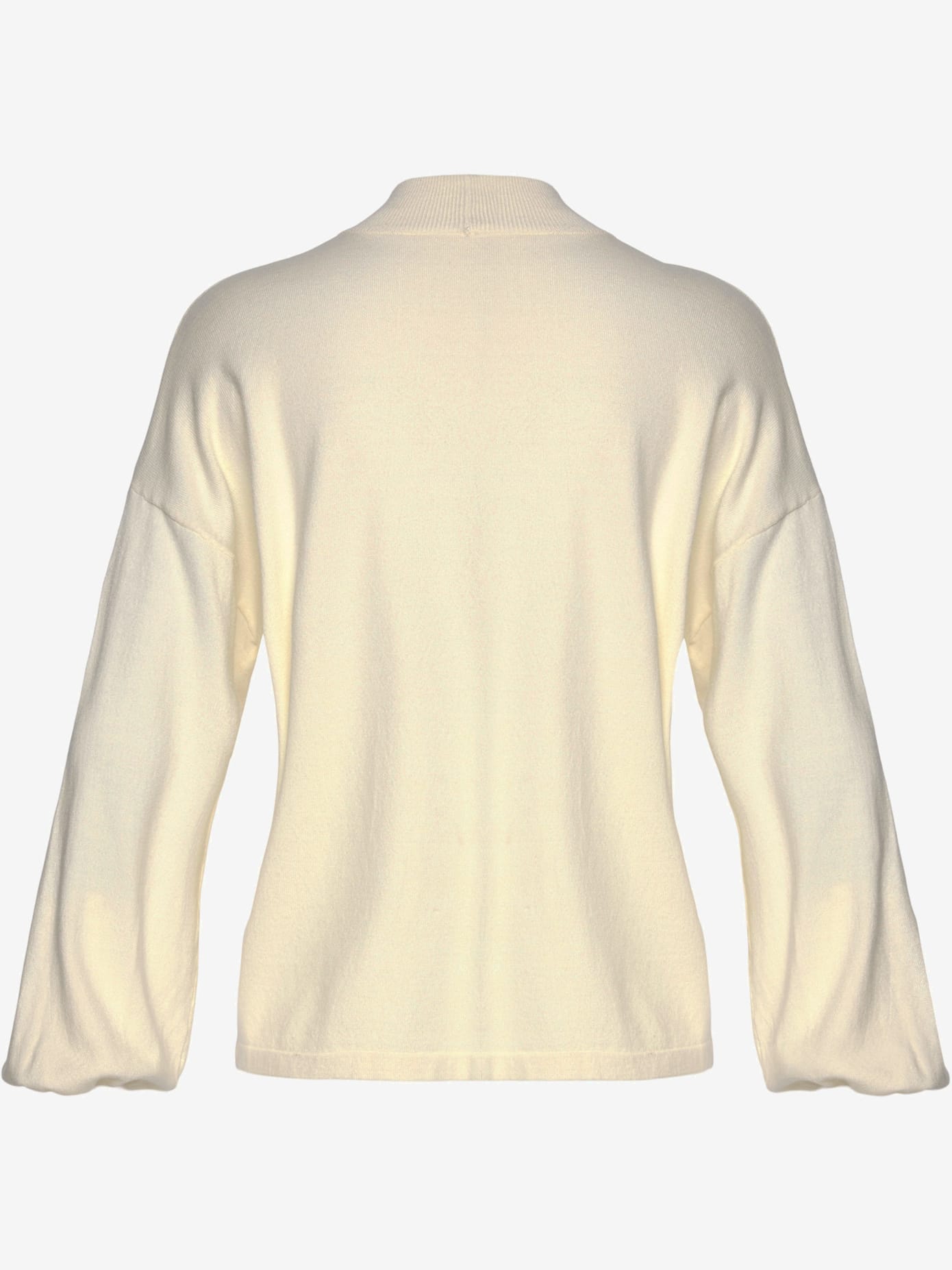 Pull en tricot avec petit col montant