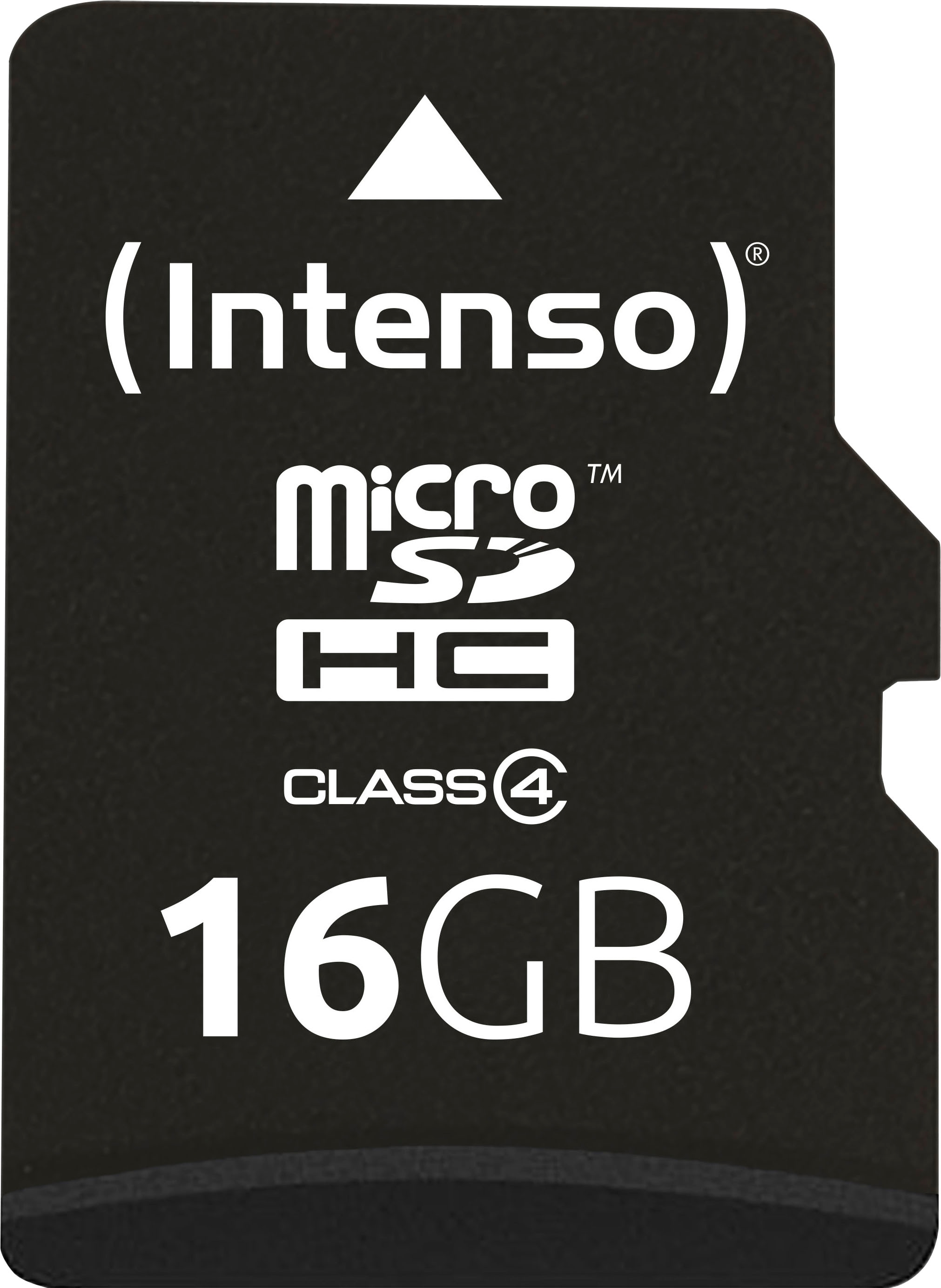 Intenso Speicherkarte »microSDHC Class 4 + SD-Adapter« (16 GB Class 4 )