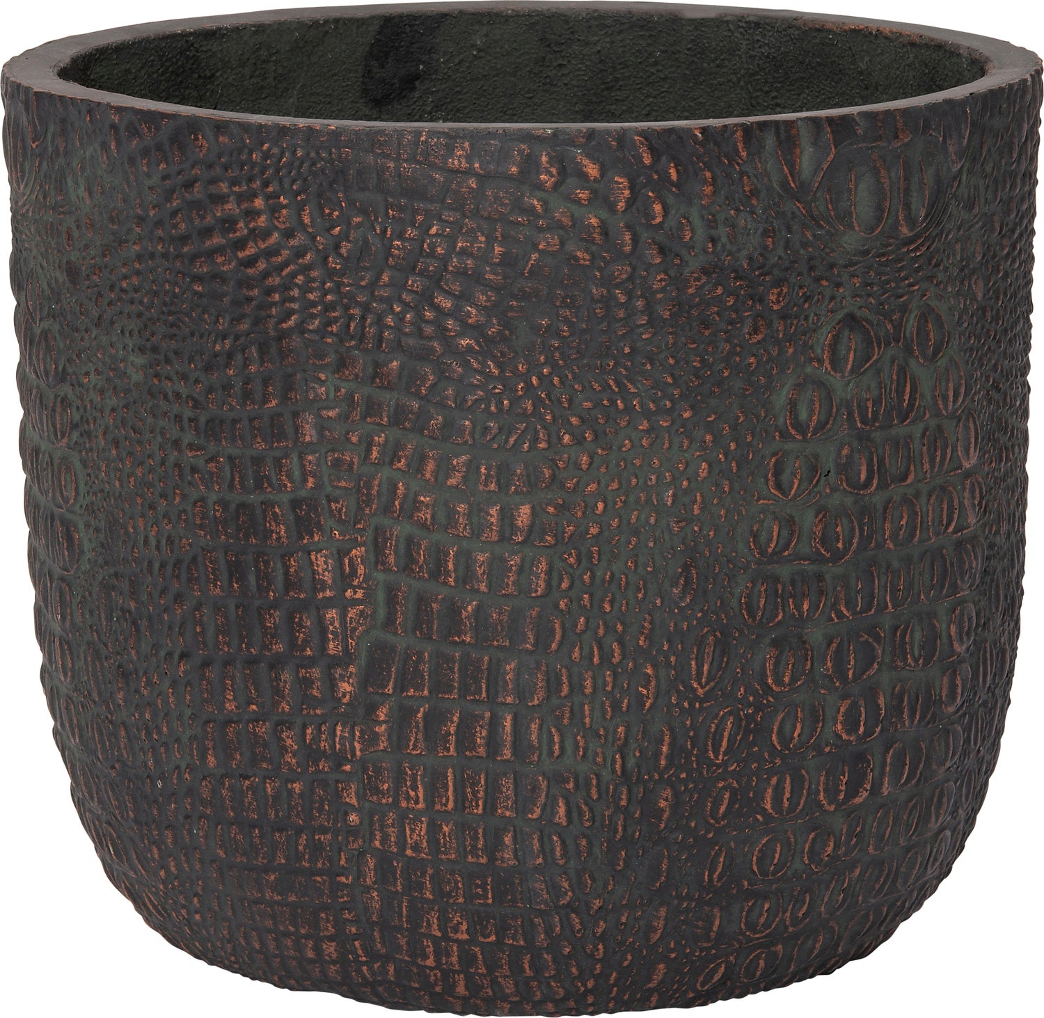 Intratuin bloempot Liv koperbruin D 25 H 22 cm