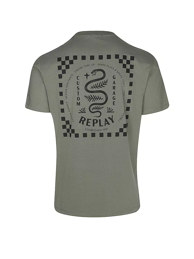 REPLAY T-Shirt olive