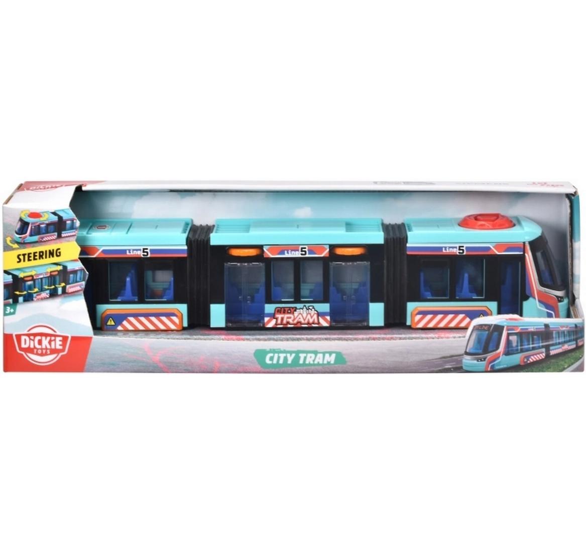 Siemens City TramGrosse Strassenbahn mit Rädern für Kinder