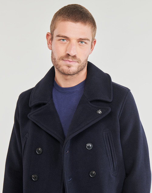 Scotch & Soda - Wool Blend Peacoat - Marine