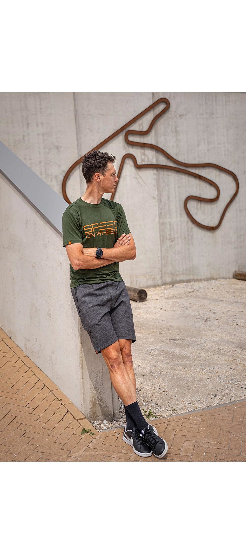 FUTURUM T-Shirt SPEED ON WHEELS Green