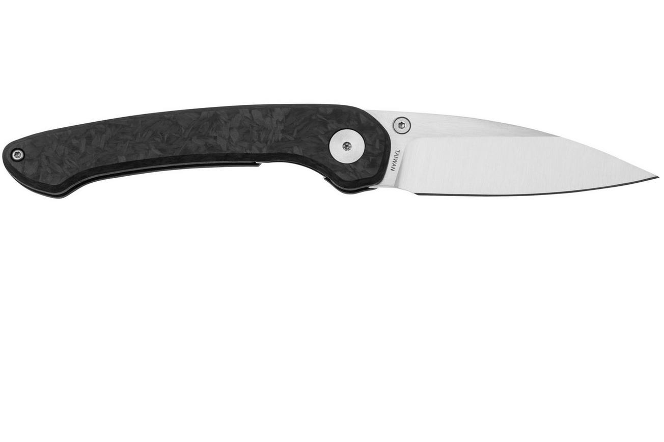 Ocaso Seaton Large 42CLS Carbon Fiber Satin, zakmes