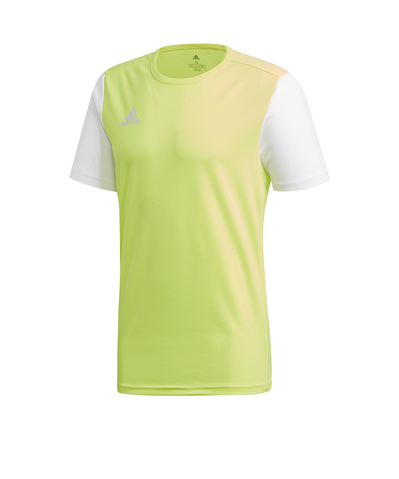 adidas Estro 19 Trikot kurzarm Kids Gelb Weiss