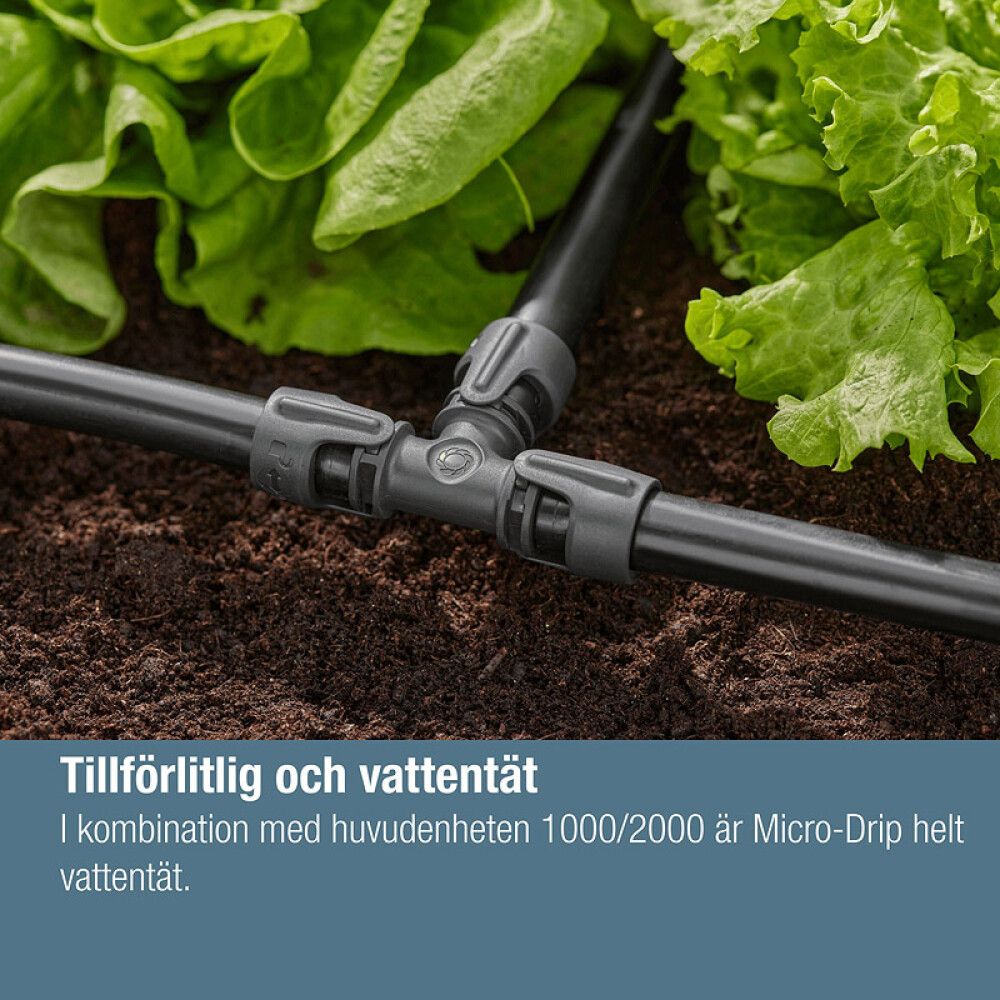 T-KOBLING GARDENA MICRO-DRIP-SYSTEM 1/2