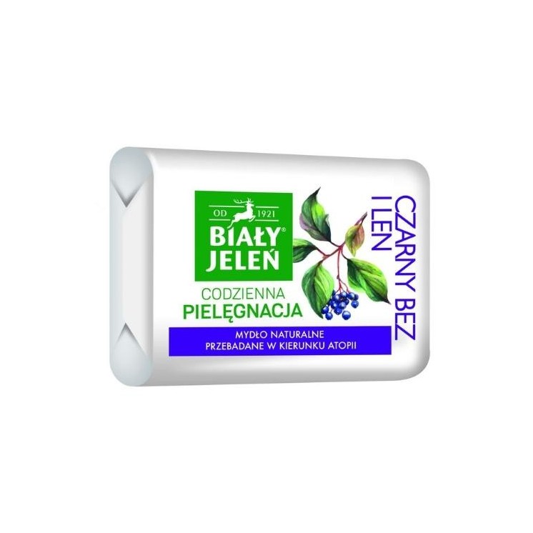 Biały Jeleń Premium Zeep met vlierbessenextract 100 g
