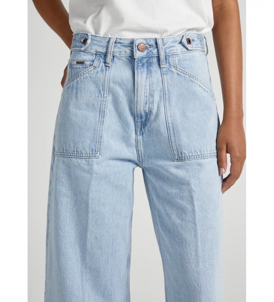 Pepe Jeans Jean Febee Trabalho azul