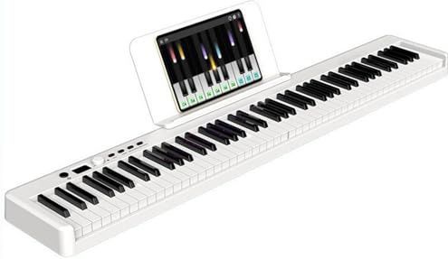 Elektronische Piano Draagbare Elektronische Piano Met 88 Toetsen Voor Volwassenen Professionele Oefening Prachtige Klank(Type 2)