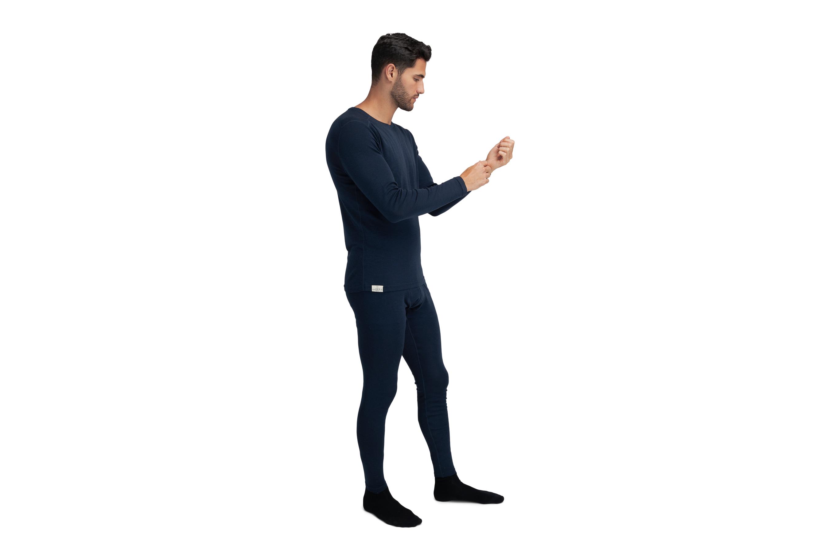 Tufte Frost Rib Long Sleeve Sky Captian Sky Captain