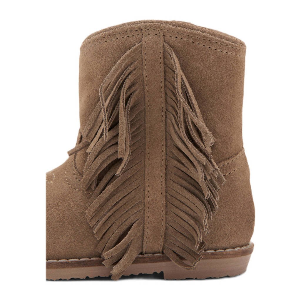 Mango Kids suède laarzen bruin