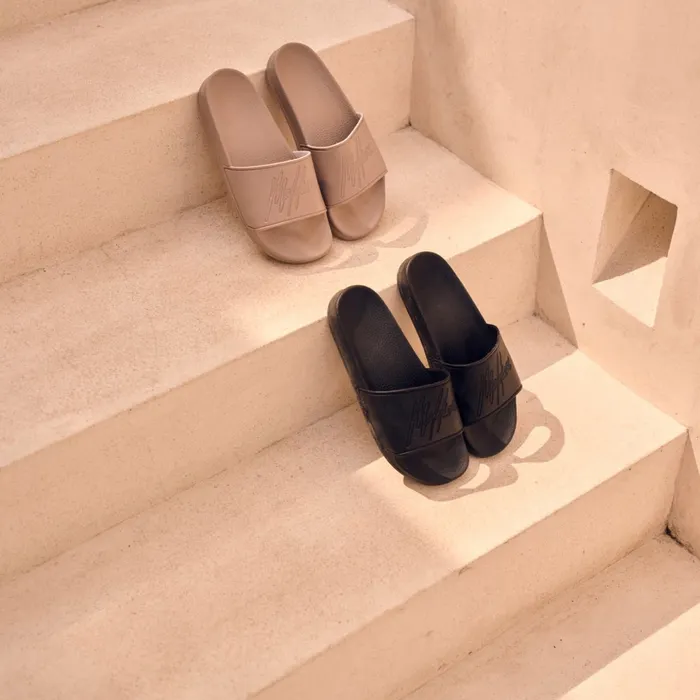 Malelions Signature Badslippers Heren