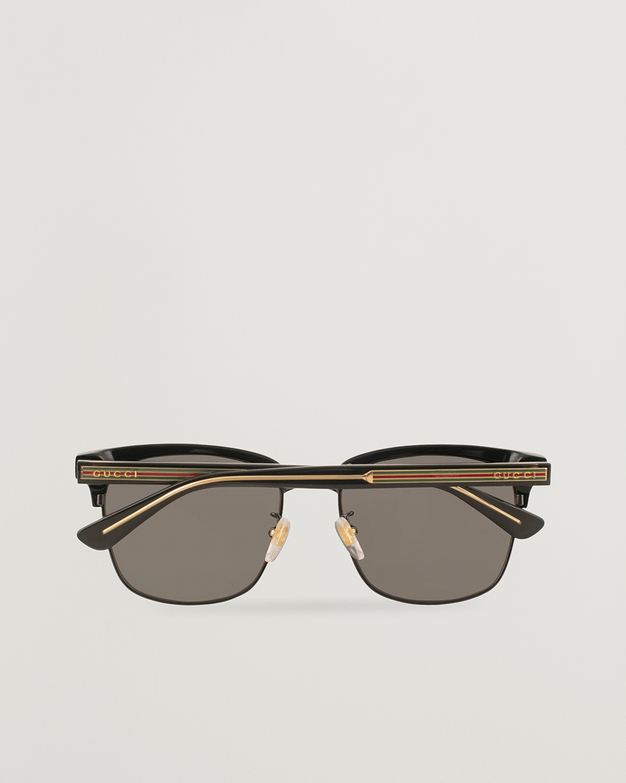 Gucci GG0382S Sunglasses Black/Grey