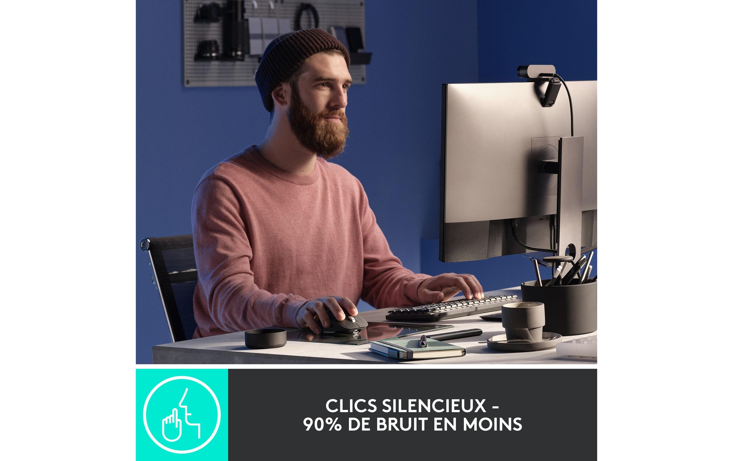Logitech Maus »MX Master 3S Graphite for Business« kabellos