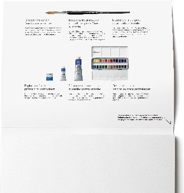 Winsor & Newton - Akvarelpapir - 30X40 CM - Hot Press - 20 Ark