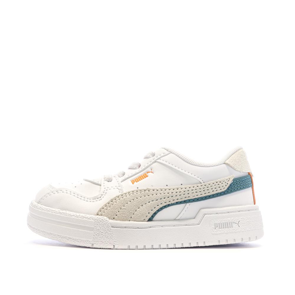 Puma Baskets Blanches/Grises/Bleu Garçon Puma Pro Glitch Mix
