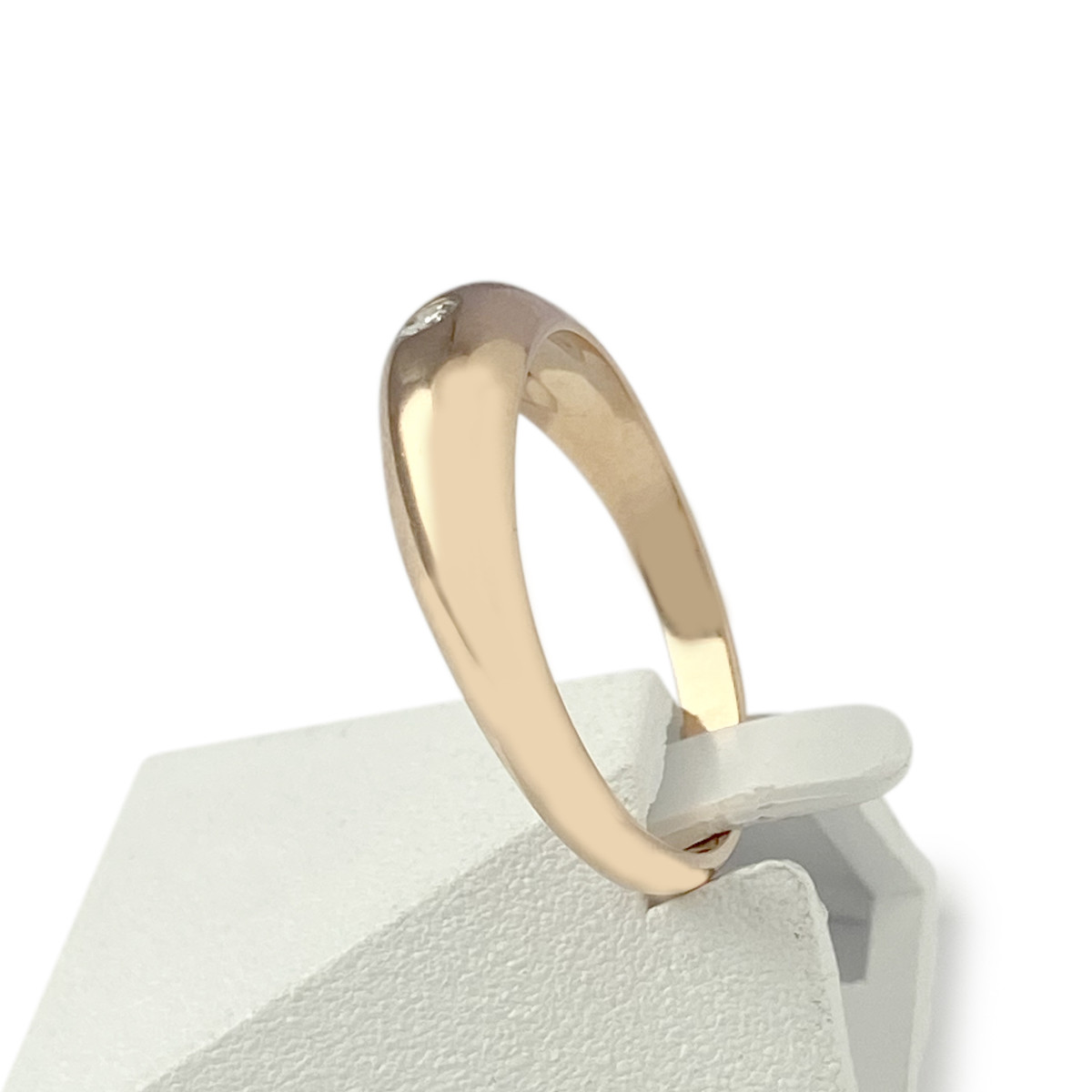 Bague d'occasion or 750 jaune diamant