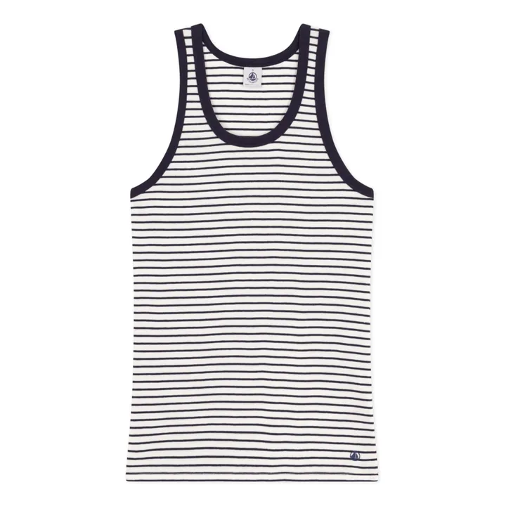 Petit Bateau Débardeur Rayé - Collection Femme | Bleu marine