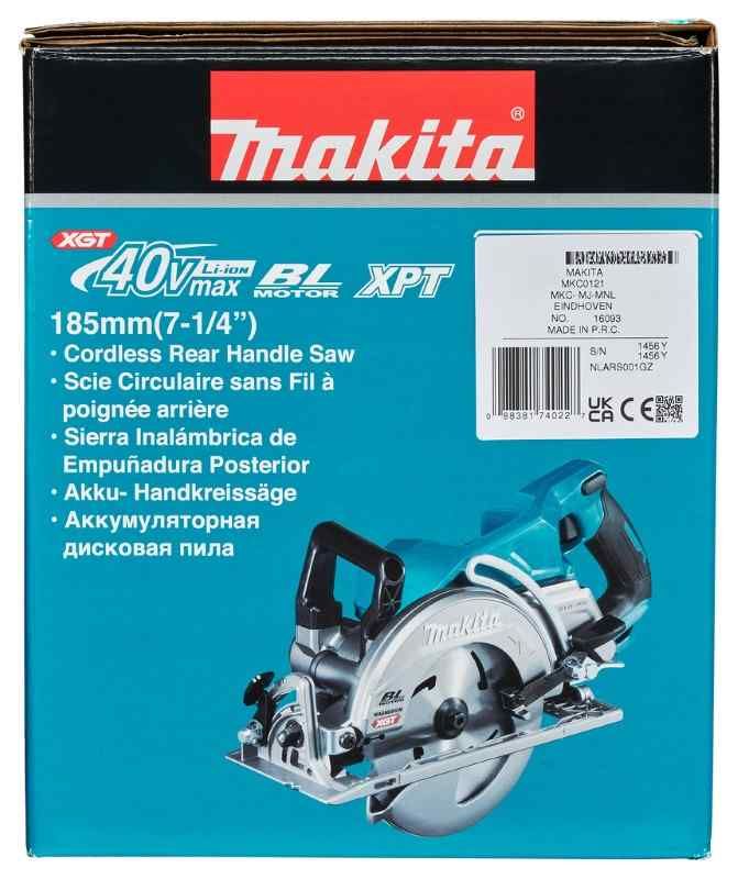 Makita RS001GZ 40 V Max Cirkelzaag 185 mm zonder accu's en lader