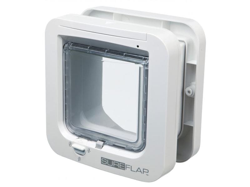 SureFlap Freilauftür mit Mikrochip-Erkennung Katzenklappe mit Mikrochip-Erkennung