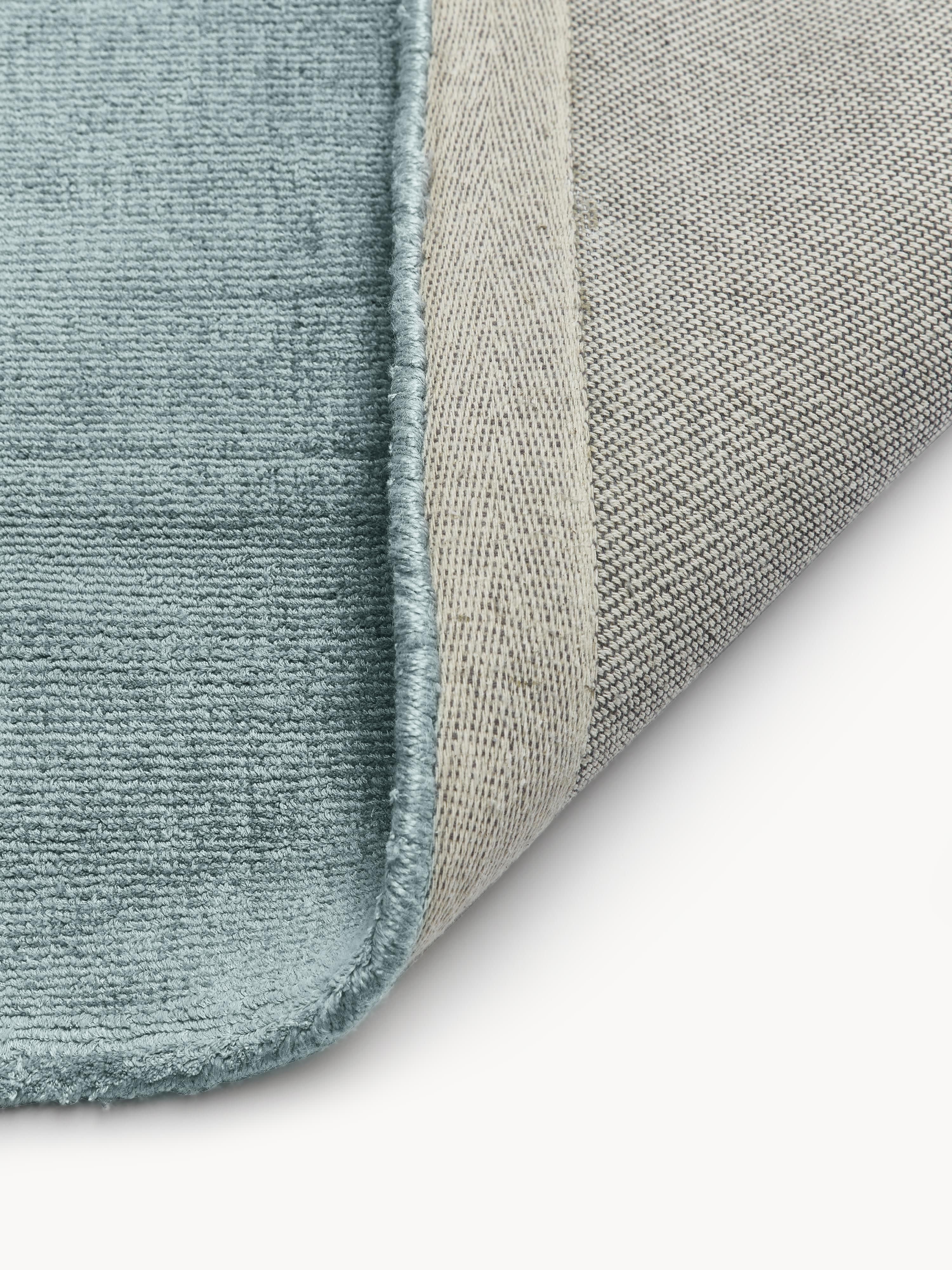 Handgeweven viscose loper Jane