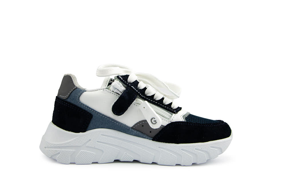 Giga Sneaker Acik Laci Navy White