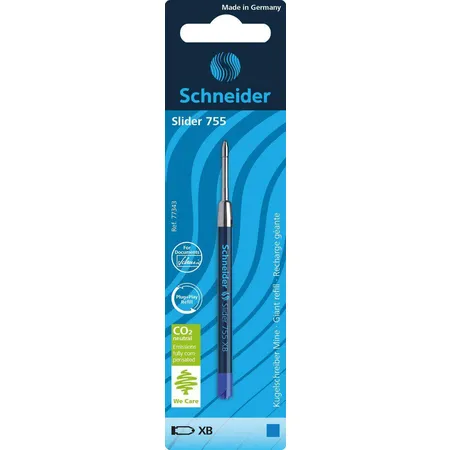 Schneider Kugelschreibermine Slider 755 XB, blau
