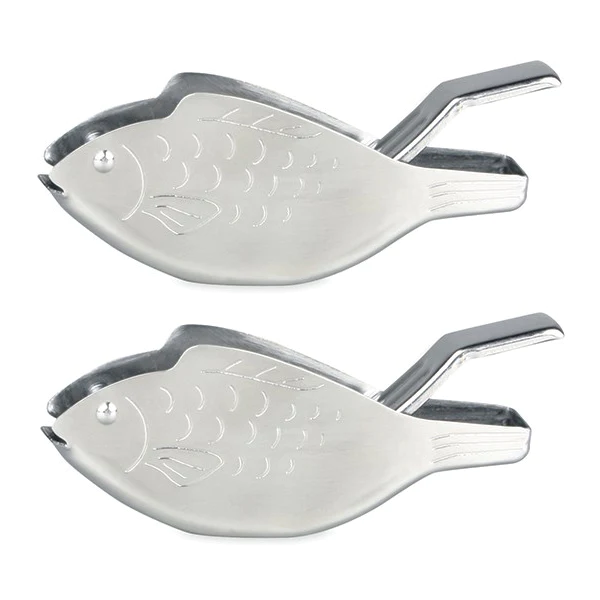 Lot de deux presses tranche de citron poisson