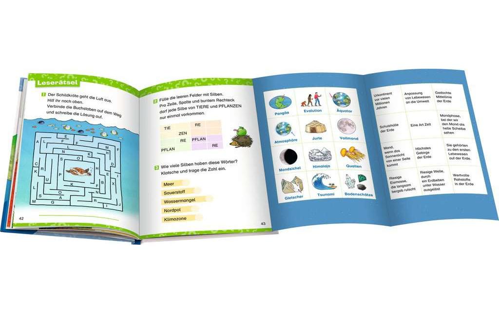 Kinder-Sachbuch WWW Erstleser: Unsere Erde Band 5Lesetraining, Sachwissen und Spielspass!