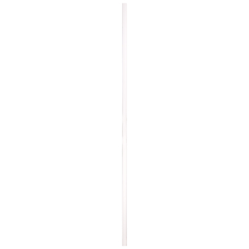 Decorlijst grenen wit gelakt 8x46mm 270cm