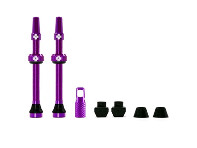 Muc-Off ventil sæt Tubeless 2 stk. 60 mm Lilla