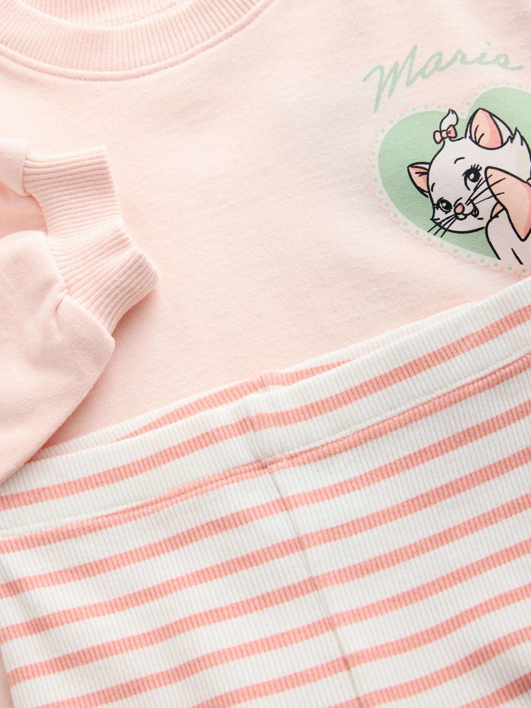 Roze - Disney Aristocats Marie Long Sleeve Top and Leggings Set (3mths-7yrs)