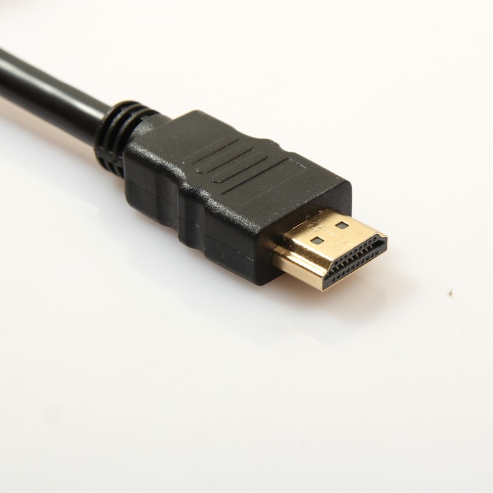 (1.5m) HDMI auf Cinch AV Audio Video Kabel 3-RCA Konverter