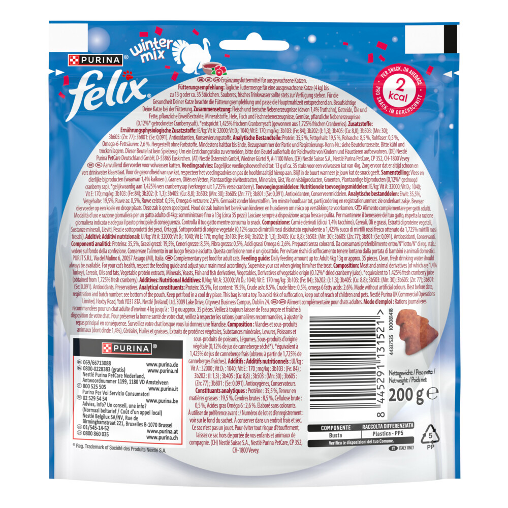 Felix PartymixWinter Mix200 gr