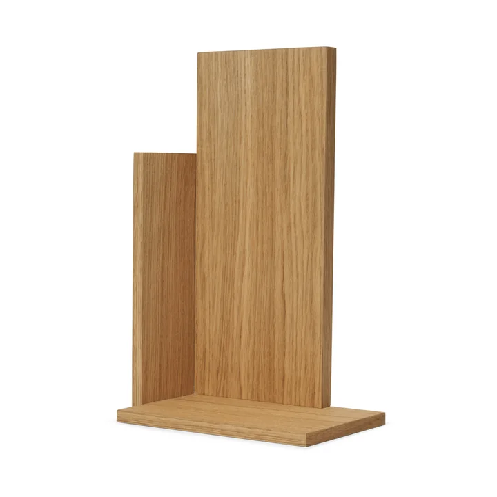 Ferm Living - Stagger Wandregal, 20 x 32 cm, Eiche geölt