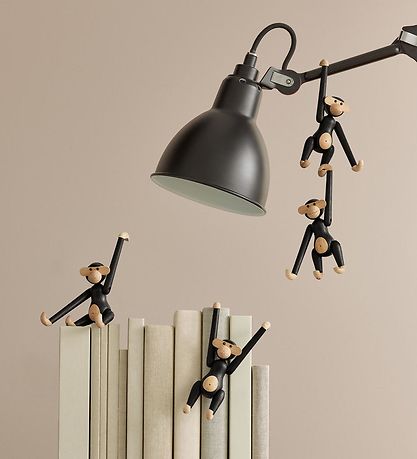 Kay Bojesen Tr?figur - Abe - 10 cm - Mini - MørkBejdset Eg