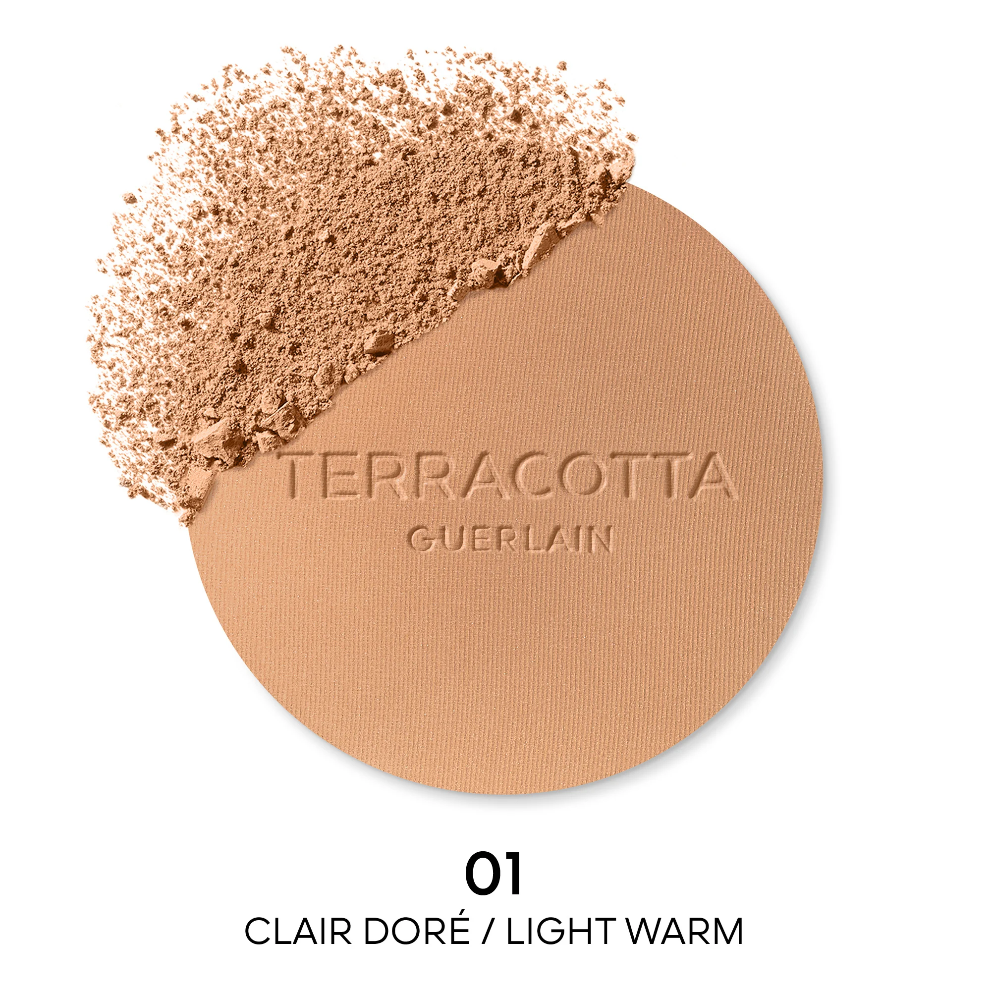 TERRACOTTA La Poudre Bronzante - 96 d'ingrédients d'origine naturelle |- Clair Doré