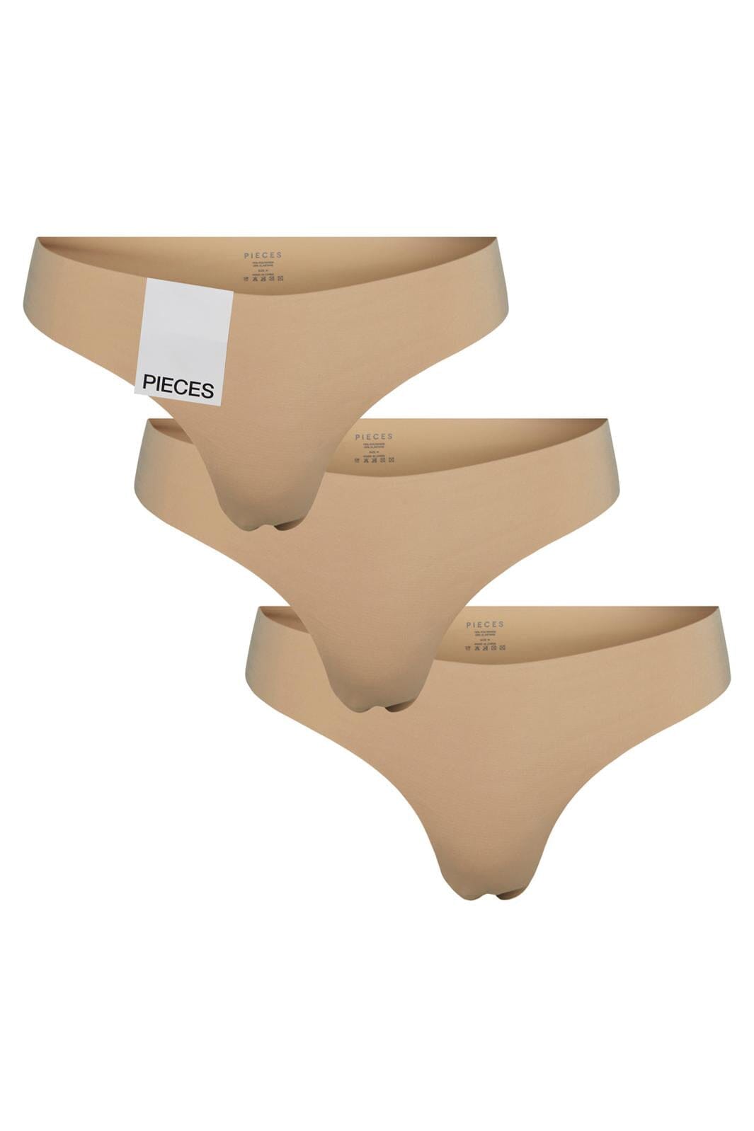 Pieces Pcnamee Thong 3-Pack 4297737 nude 3