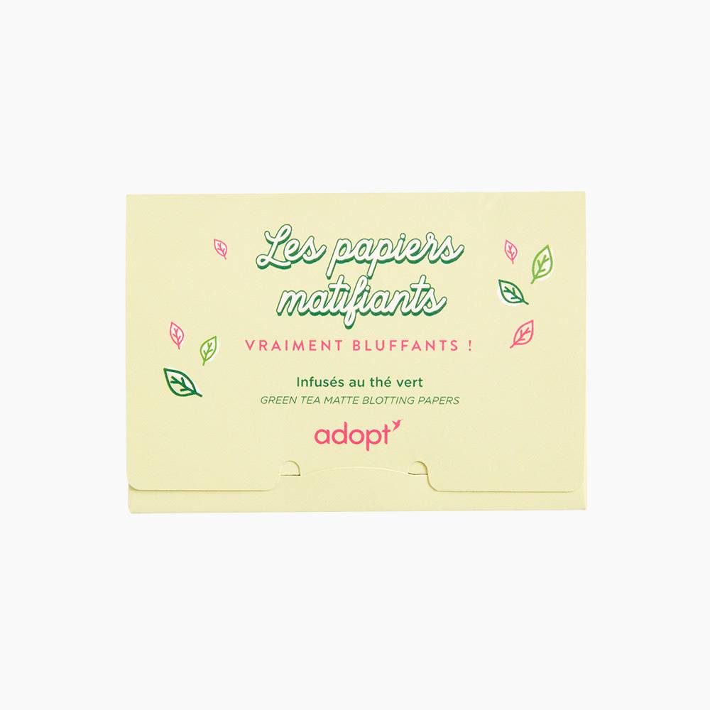 Les papiers matifiants vraiment bluffant