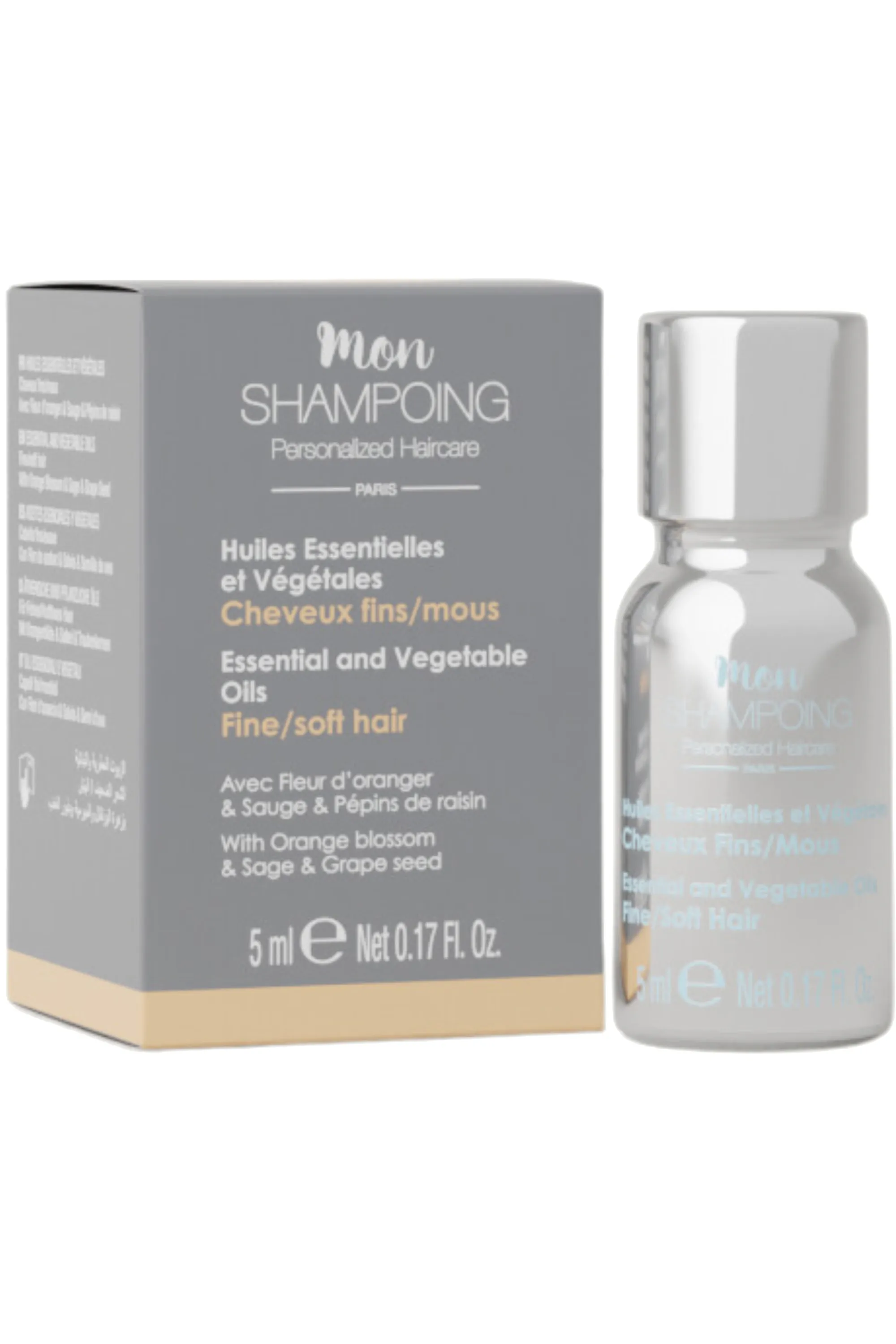 Mon SHAMPOING Booster cheveux fins & cassants-5 ml