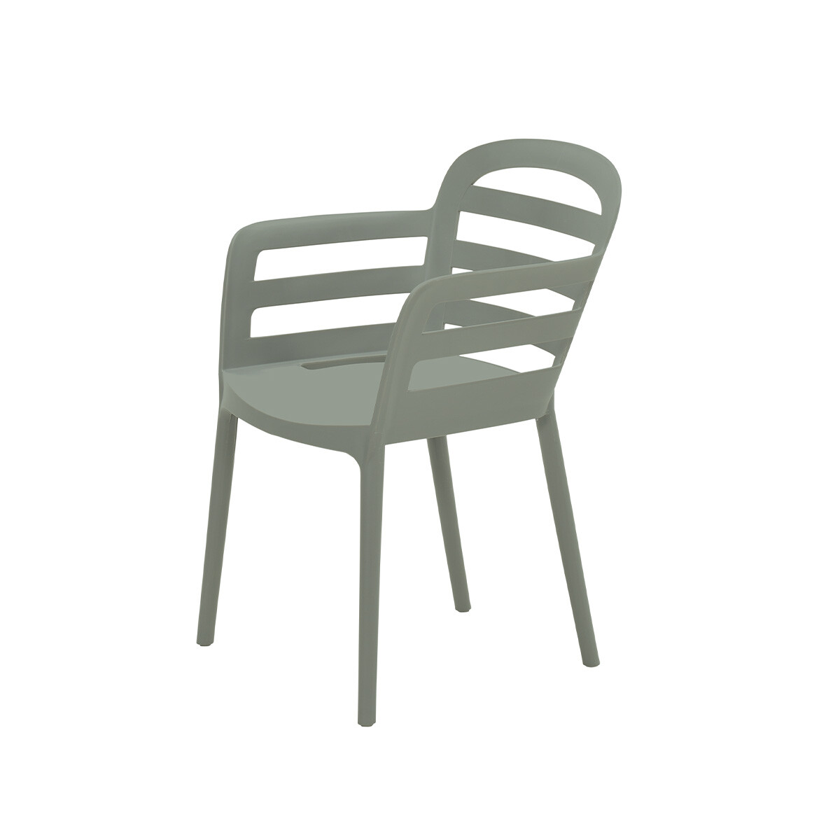 Garden Impressions Mira 4 olijf kleurige tuinstoelen