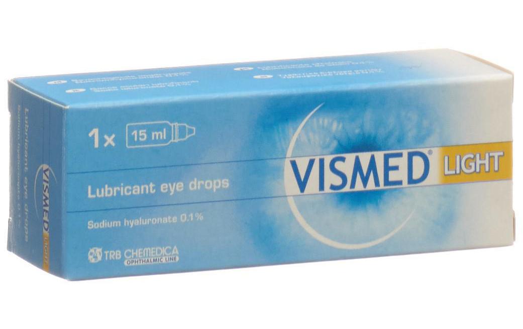 Augentropfen Light 0.1% Hyaluronsäure 15 mlBenetzende Augentropfen